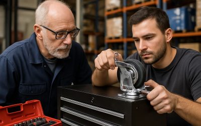 Tout comprendre en quelques étapes sur l’installation d’une roue servante Facom