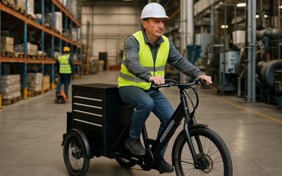 Triporteur Cobrane : Mobilité industrielle performante et sûre