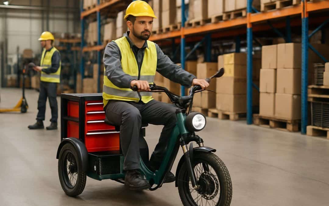 Triporteur électrique : mobilité industrielle optimisée