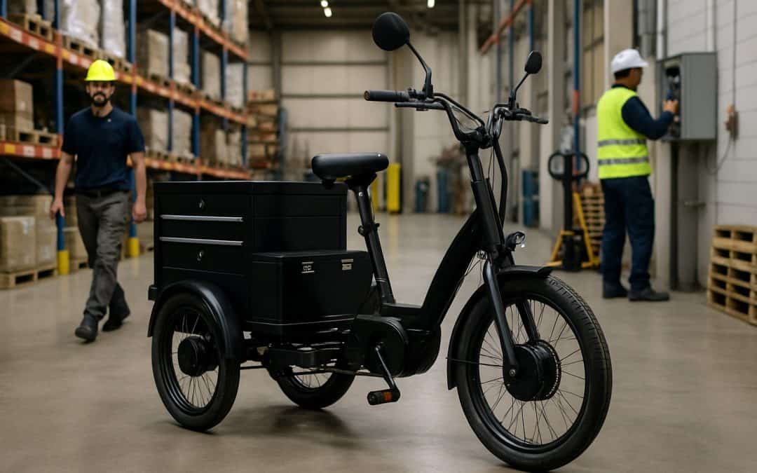 Triporteur électrique professionnel : mobilité et efficacité pro