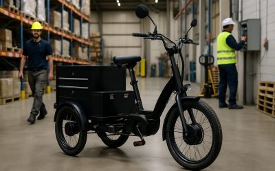 Triporteur électrique professionnel : mobilité et efficacité pro