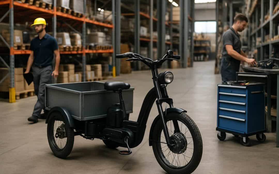 Triporteur industriel : mobilité pro et productivité accrue