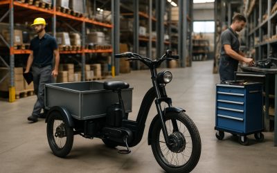 Triporteur industriel : mobilité pro et productivité accrue