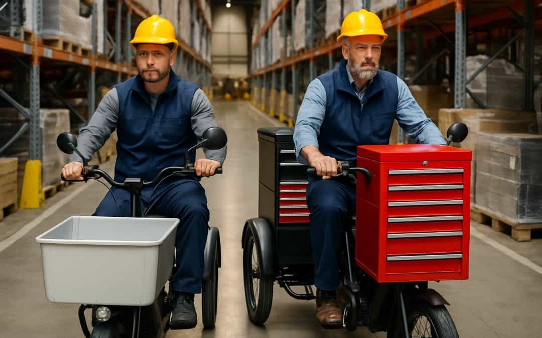 Triporteurs électriques professionnels : mobilité et productivité en industrie