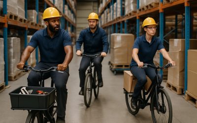 3 avantages majeurs du vélo industriel pour votre entreprise