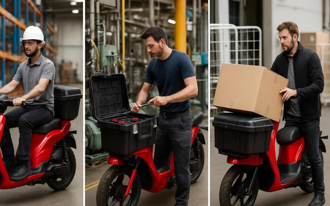 3 configurations possibles avec votre facom moto