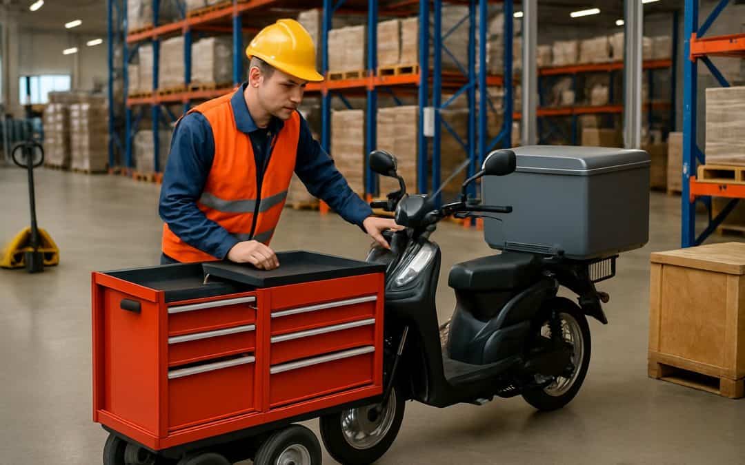 Organisation optimale pour interventions triporteur maintenance industrielle