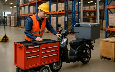 Organisation optimale pour interventions triporteur maintenance industrielle