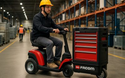Porteur électrique Facom prix : solution mobilité pro efficace