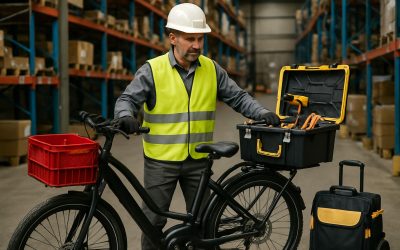 Top 3 accessoires incontournables pour vélo cargo électrique pro