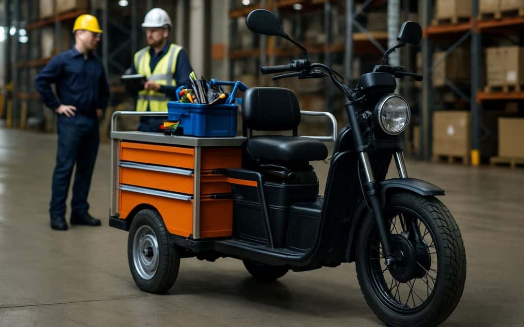 Triporteur maintenance industrielle : mobilité et efficacité