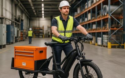 Vélo cargo électrique professionnel : mobilité industrielle optimisée