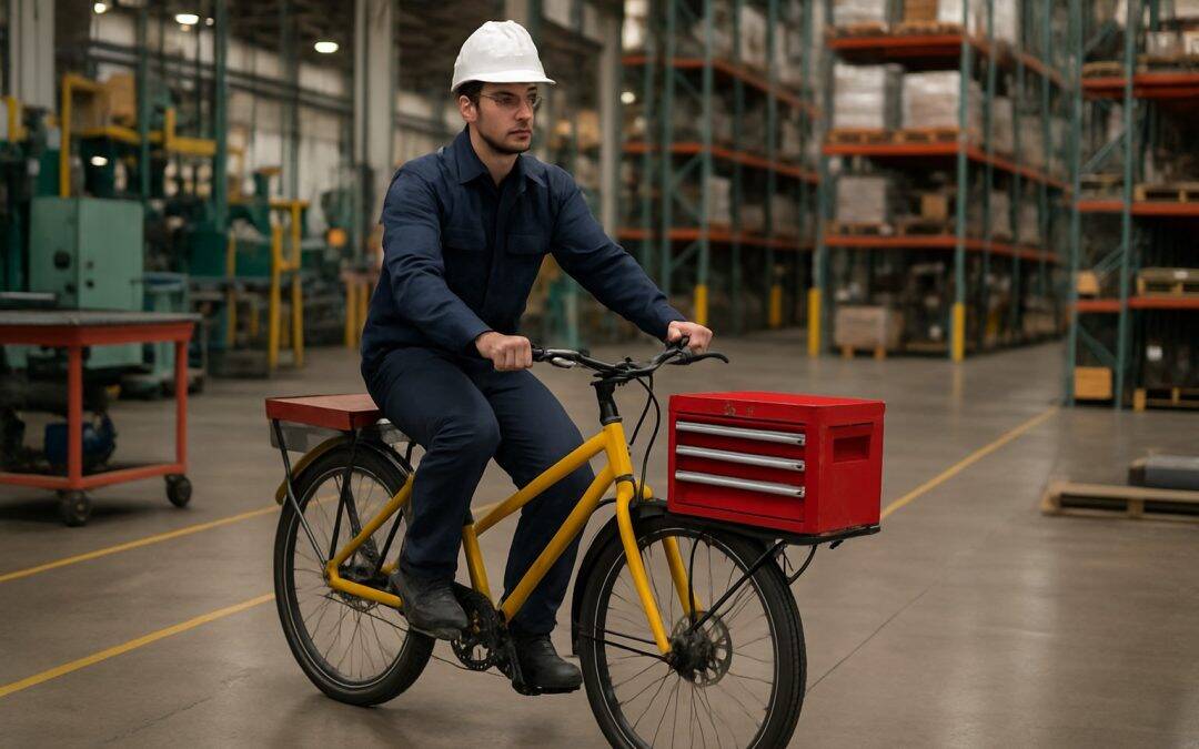 Velo industriel : révolutionnez la mobilité de vos techniciens